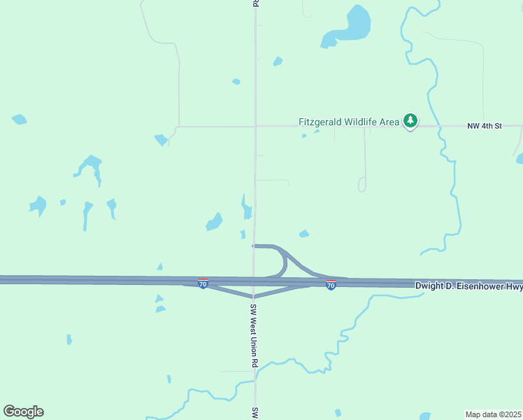 map of restaurants, bars, coffee shops, grocery stores, and more near 210 Southwest West Union Road in Topeka