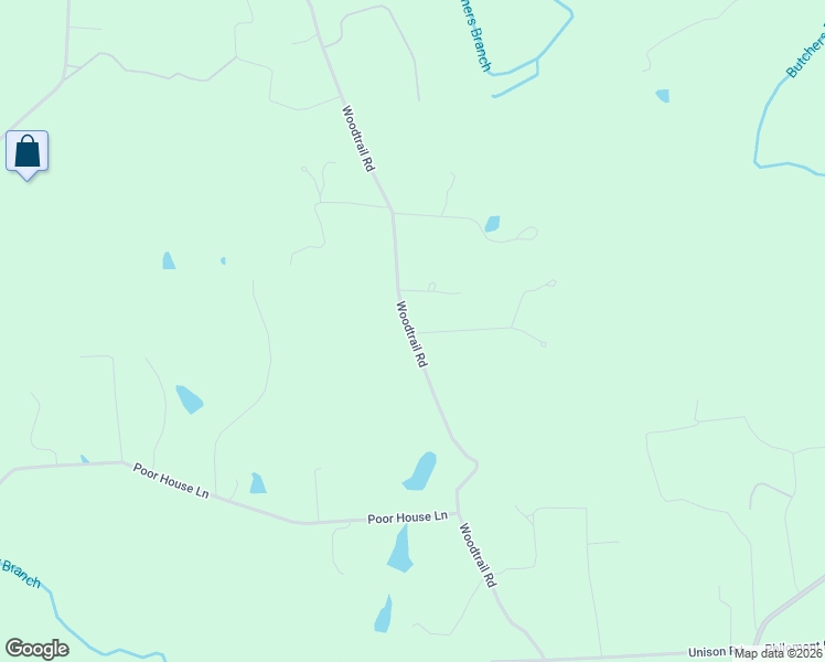 map of restaurants, bars, coffee shops, grocery stores, and more near 20104 Woodtrail Road in Round Hill