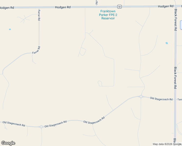 map of restaurants, bars, coffee shops, grocery stores, and more near 5969 Hodgen Road in Colorado Springs