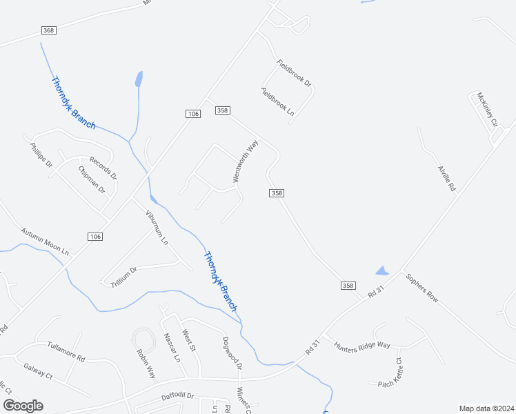 map of restaurants, bars, coffee shops, grocery stores, and more near 497 Anderson Road in Magnolia