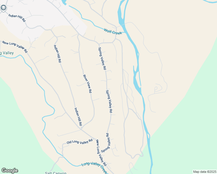 map of restaurants, bars, coffee shops, grocery stores, and more near 2360 Spring Valley Road in Clearlake Oaks