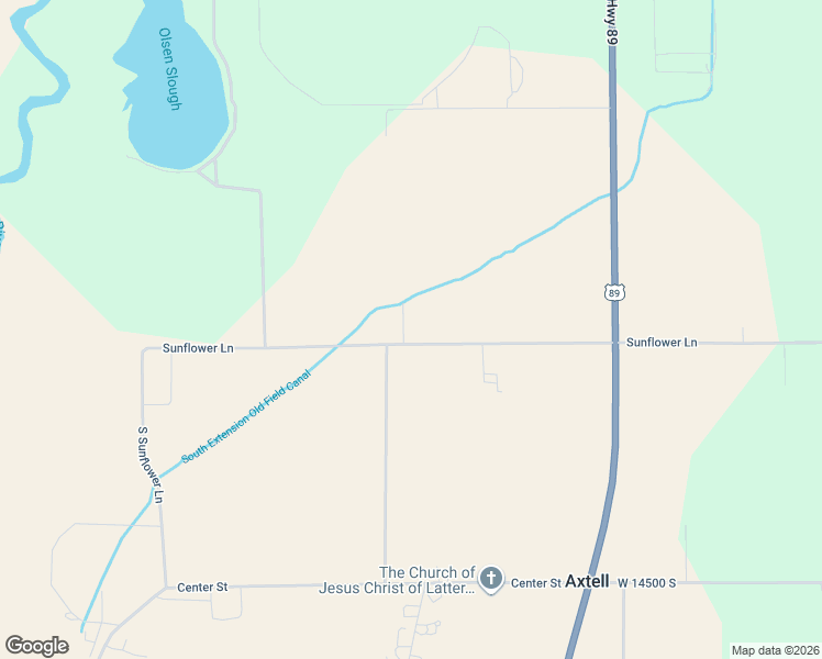 map of restaurants, bars, coffee shops, grocery stores, and more near 134 Sunflower Lane in Salina