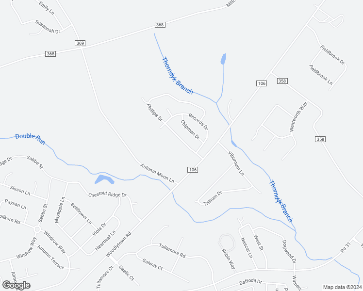 map of restaurants, bars, coffee shops, grocery stores, and more near 111 Phillips Drive in Magnolia