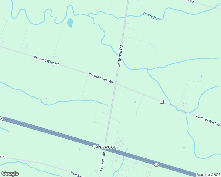 map of restaurants, bars, coffee shops, grocery stores, and more near 15443 Eastwood Road in Williamsburg