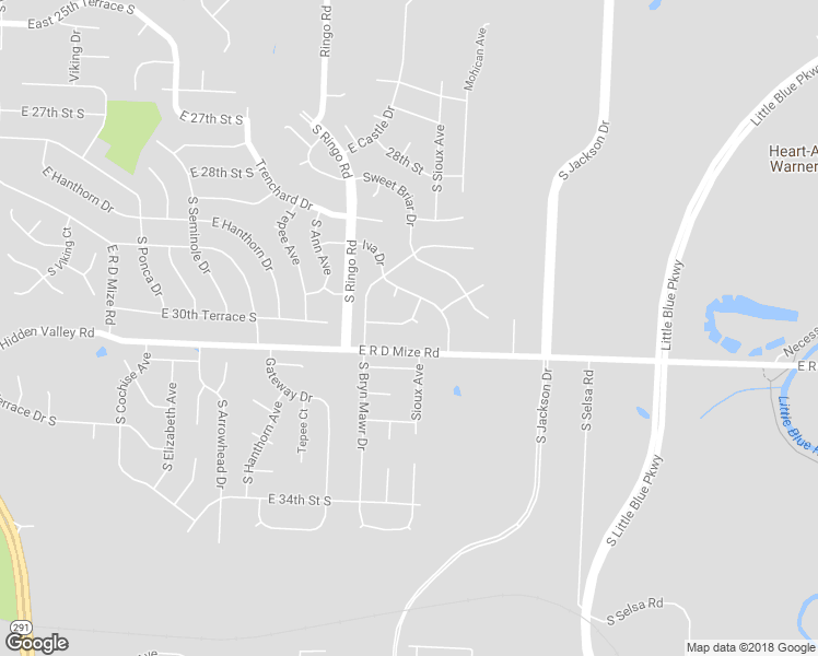 map of restaurants, bars, coffee shops, grocery stores, and more near 3023 Elmira Court in Independence