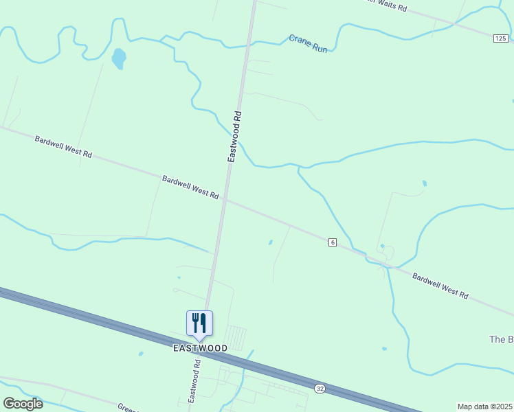 map of restaurants, bars, coffee shops, grocery stores, and more near 2260 Bardwell West Road in Mount Orab