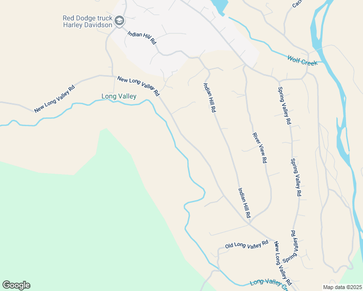 map of restaurants, bars, coffee shops, grocery stores, and more near 1843 New Long Valley Road in Clearlake Oaks