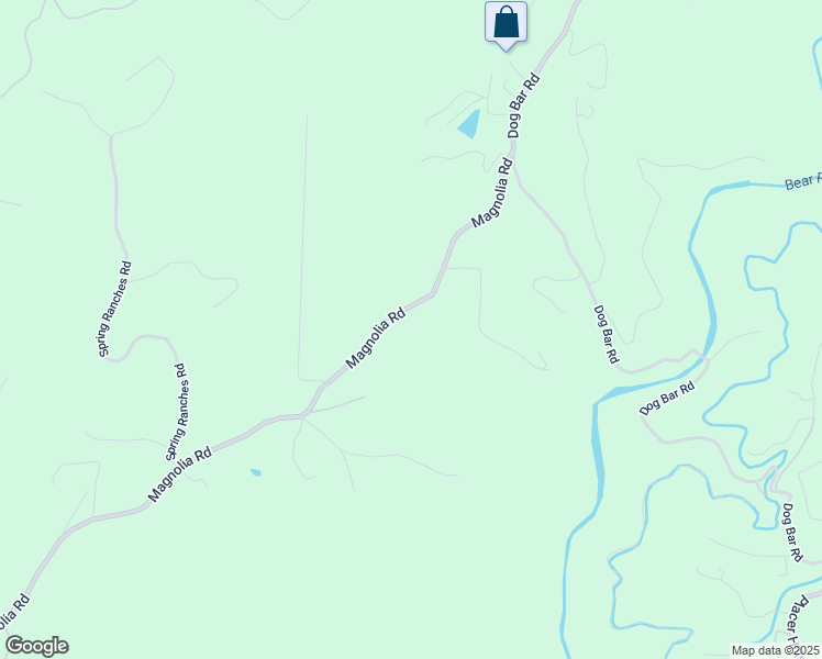 map of restaurants, bars, coffee shops, grocery stores, and more near 15201 Magnolia Road in Grass Valley