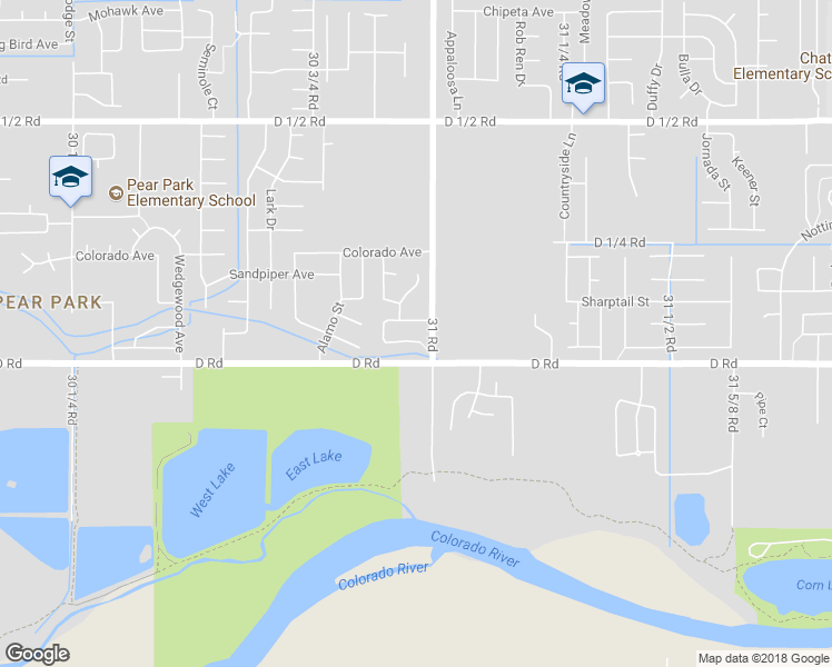 map of restaurants, bars, coffee shops, grocery stores, and more near 3096 Silver Court in Grand Junction