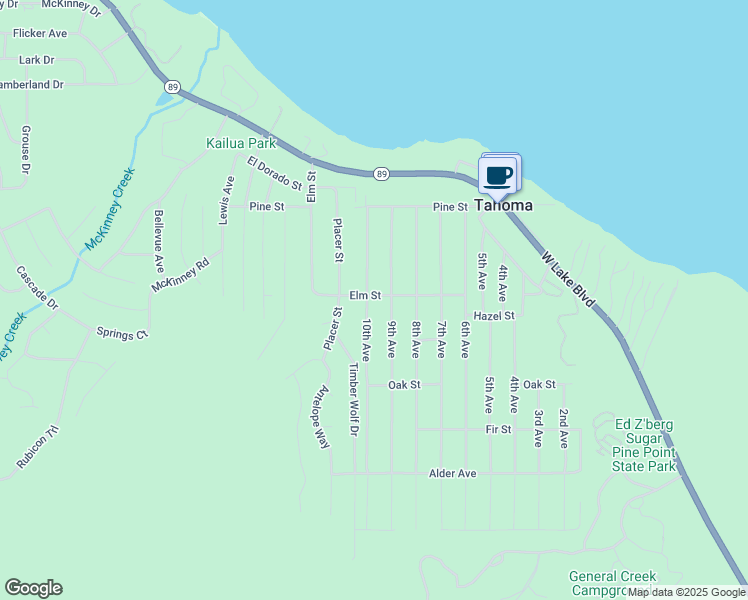 map of restaurants, bars, coffee shops, grocery stores, and more near 7082 9th Avenue in Tahoma