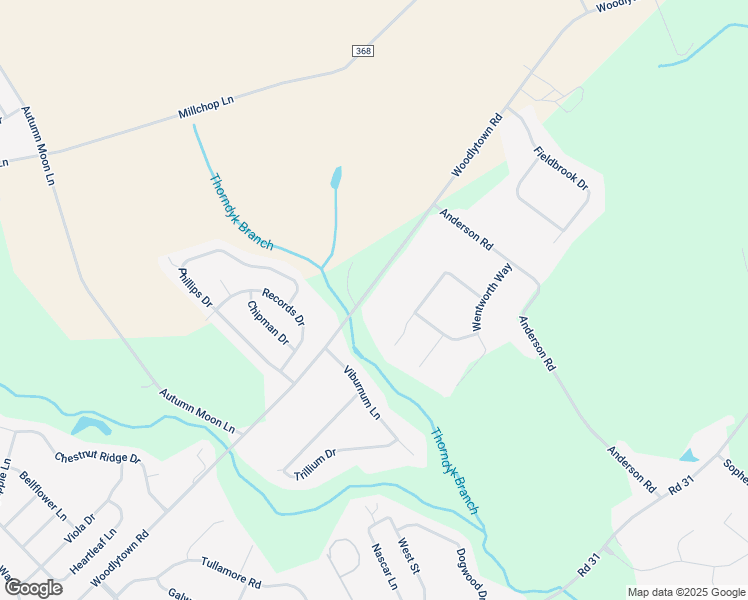 map of restaurants, bars, coffee shops, grocery stores, and more near 1238 Woodlytown Road in Magnolia