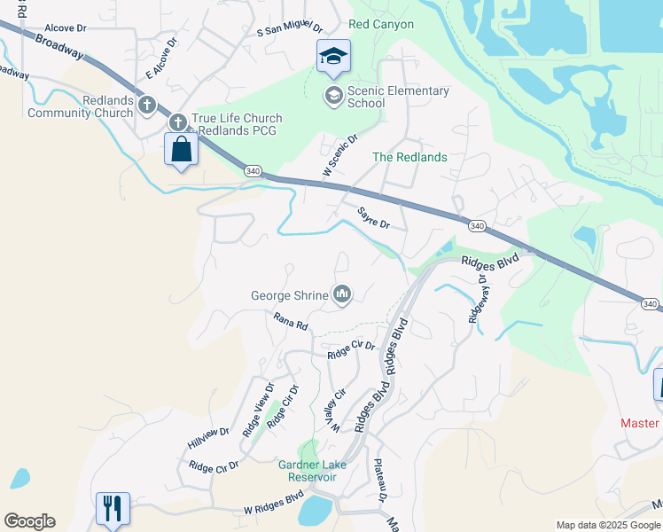 map of restaurants, bars, coffee shops, grocery stores, and more near Unnamed Road in Grand Junction