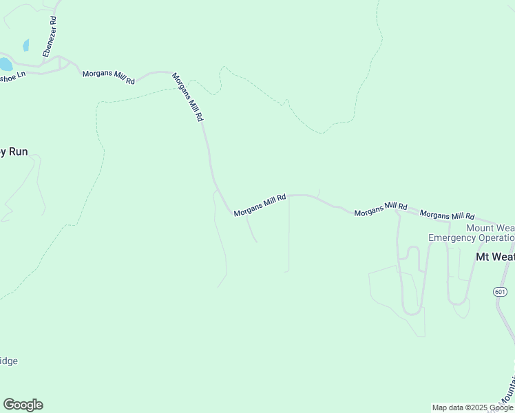 map of restaurants, bars, coffee shops, grocery stores, and more near 2363 Morgans Mill Road in Bluemont