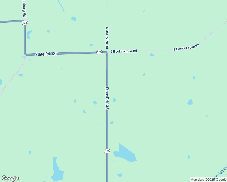 map of restaurants, bars, coffee shops, grocery stores, and more near 8891 Indiana 135 in Freetown