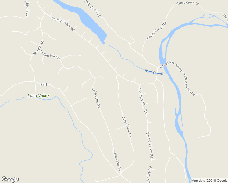 map of restaurants, bars, coffee shops, grocery stores, and more near 2687 River View Road in Clearlake Oaks