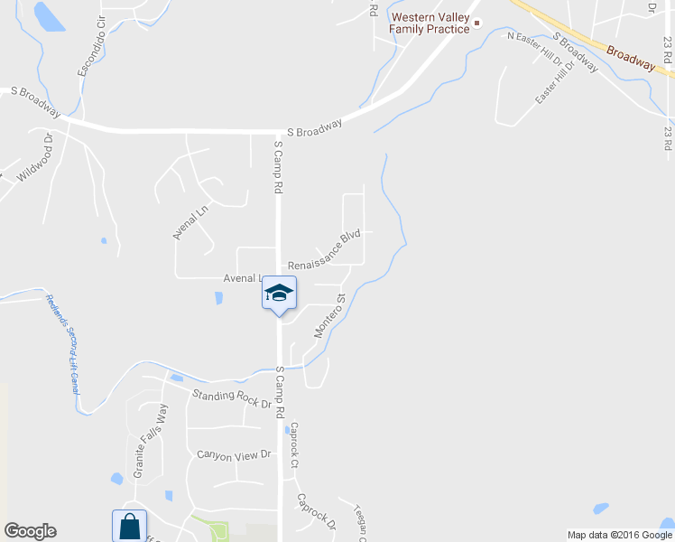 map of restaurants, bars, coffee shops, grocery stores, and more near 2215 Tuscany Avenue in Grand Junction