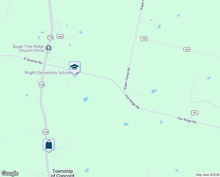 map of restaurants, bars, coffee shops, grocery stores, and more near 6264 Fair Ridge Road in Hillsboro