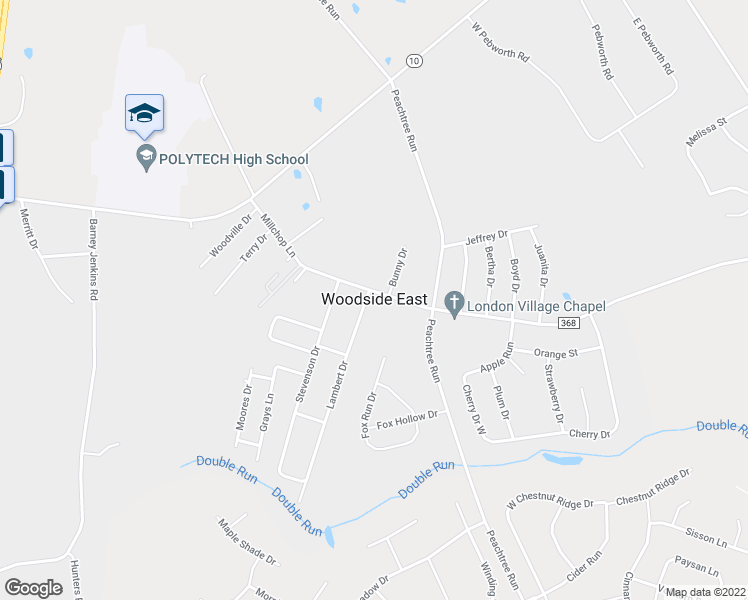 map of restaurants, bars, coffee shops, grocery stores, and more near 11 Lambert Drive in Magnolia