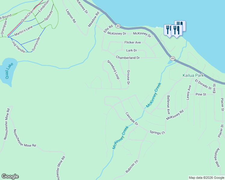 map of restaurants, bars, coffee shops, grocery stores, and more near 740 Cascade Circle in Tahoma