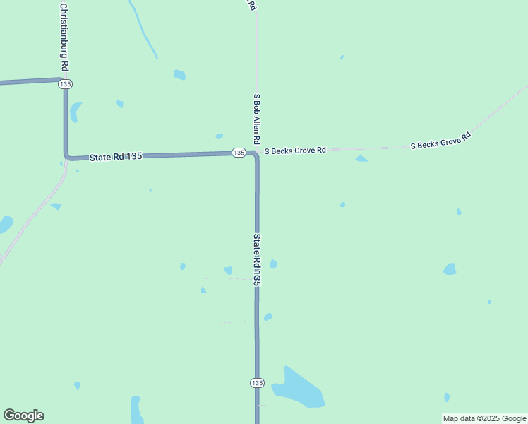 map of restaurants, bars, coffee shops, grocery stores, and more near 8891 Indiana 135 in Freetown