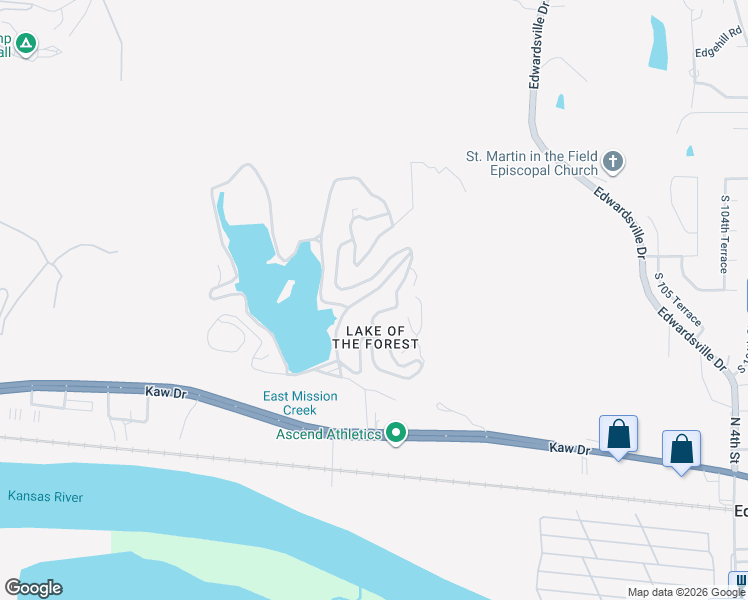 map of restaurants, bars, coffee shops, grocery stores, and more near in Bonner Springs