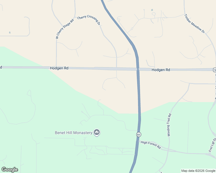 map of restaurants, bars, coffee shops, grocery stores, and more near 3285 Hodgen Road in Colorado Springs