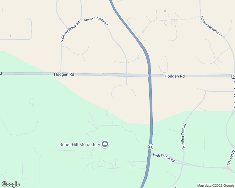 map of restaurants, bars, coffee shops, grocery stores, and more near 3285 Hodgen Road in Colorado Springs