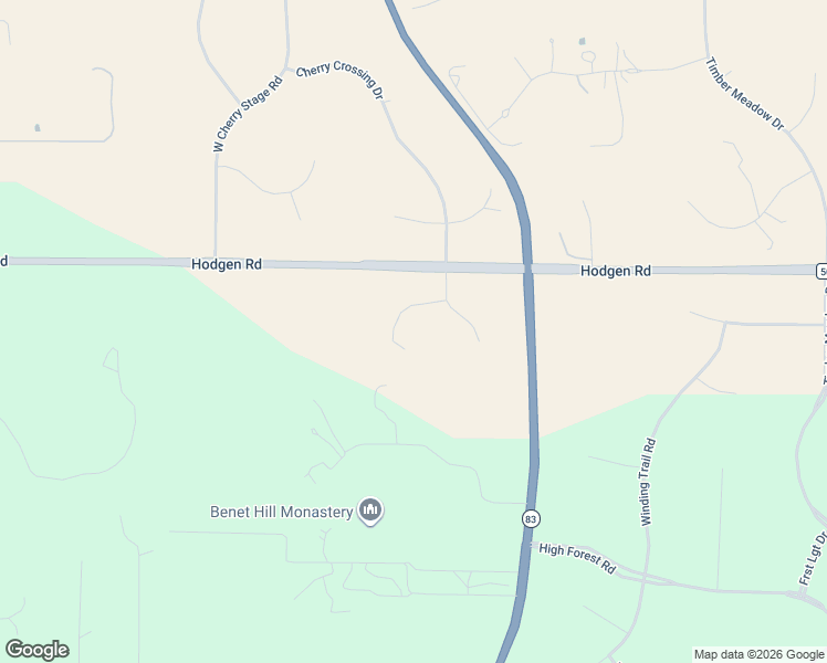 map of restaurants, bars, coffee shops, grocery stores, and more near 3285 Hodgen Road in Colorado Springs