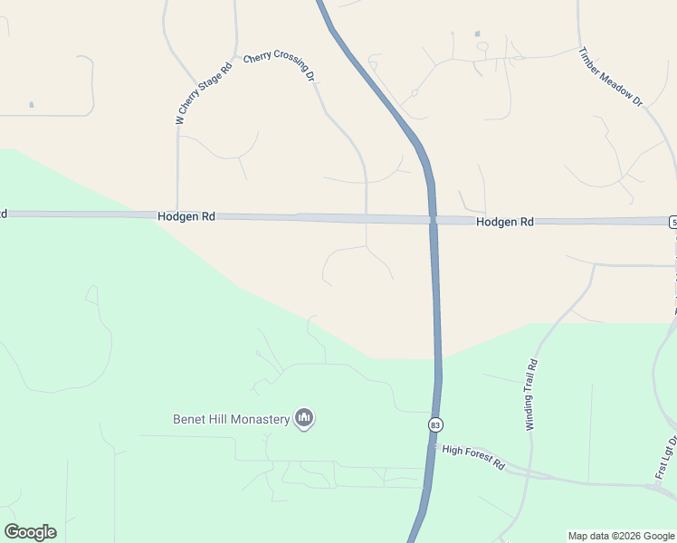 map of restaurants, bars, coffee shops, grocery stores, and more near 3285 Hodgen Road in Colorado Springs