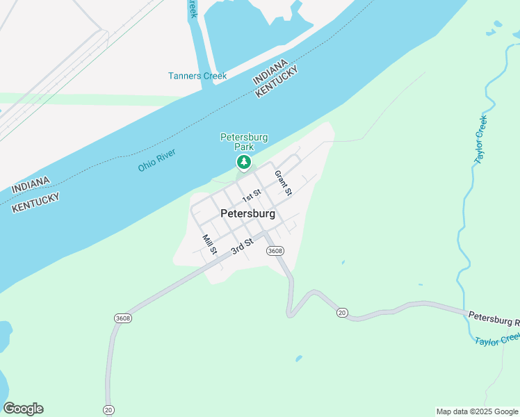 map of restaurants, bars, coffee shops, grocery stores, and more near 2987 2nd Street in Petersburg