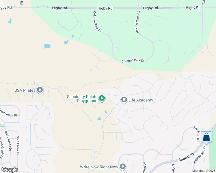 map of restaurants, bars, coffee shops, grocery stores, and more near 16496 Florawood Place in Monument