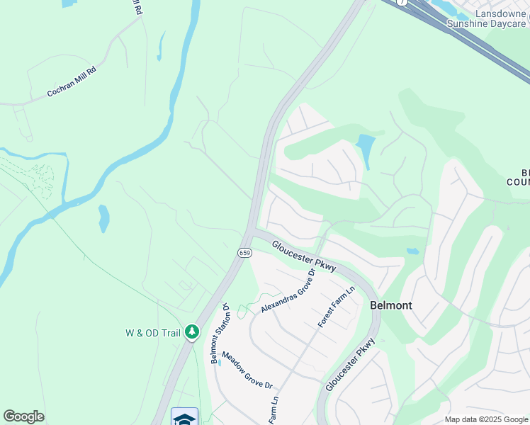 map of restaurants, bars, coffee shops, grocery stores, and more near 19757 Estancia Terrace in Ashburn