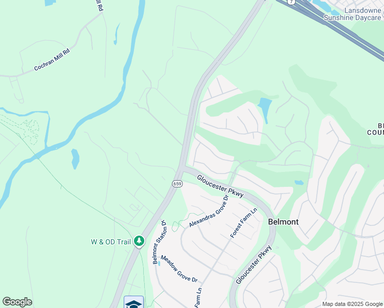 map of restaurants, bars, coffee shops, grocery stores, and more near 19757 Estancia Terrace in Ashburn