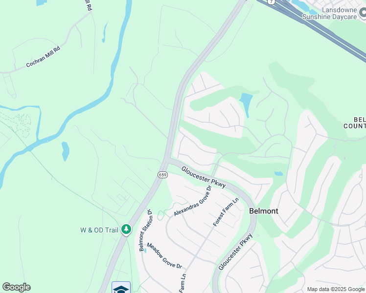 map of restaurants, bars, coffee shops, grocery stores, and more near 19754 Estancia Terrace in Ashburn