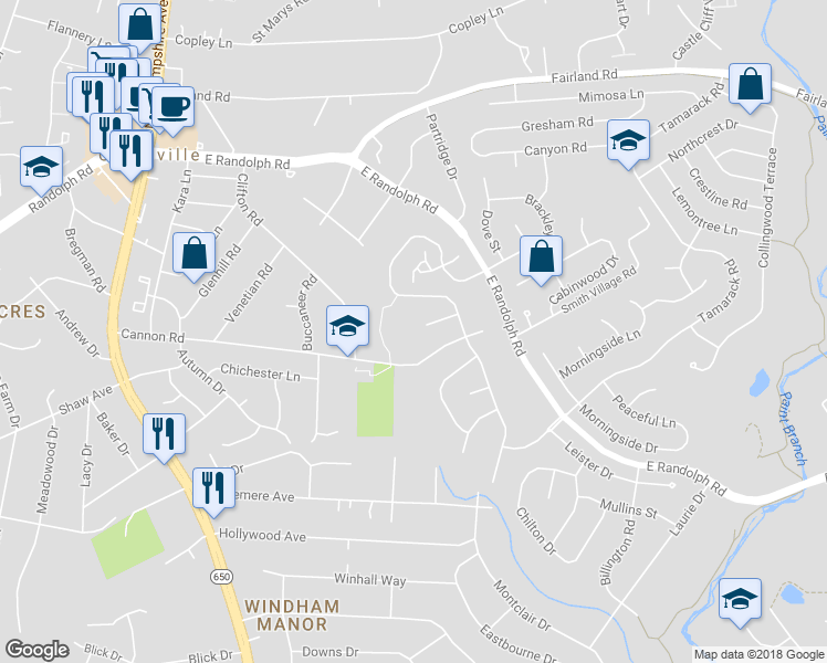 map of restaurants, bars, coffee shops, grocery stores, and more near 1000 Broadmore Circle in Silver Spring