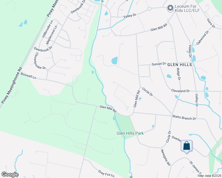 map of restaurants, bars, coffee shops, grocery stores, and more near 13032 Mimosa Farm Court in Rockville