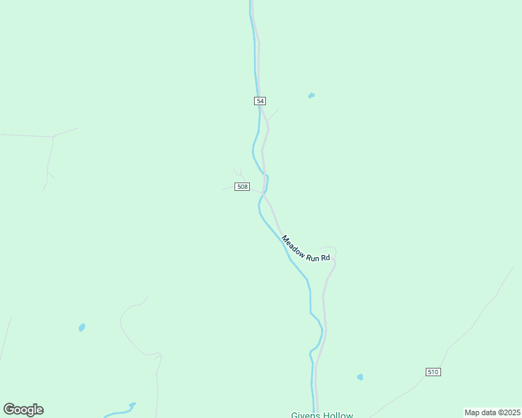 map of restaurants, bars, coffee shops, grocery stores, and more near 1455 Meadow Run Road in Waverly