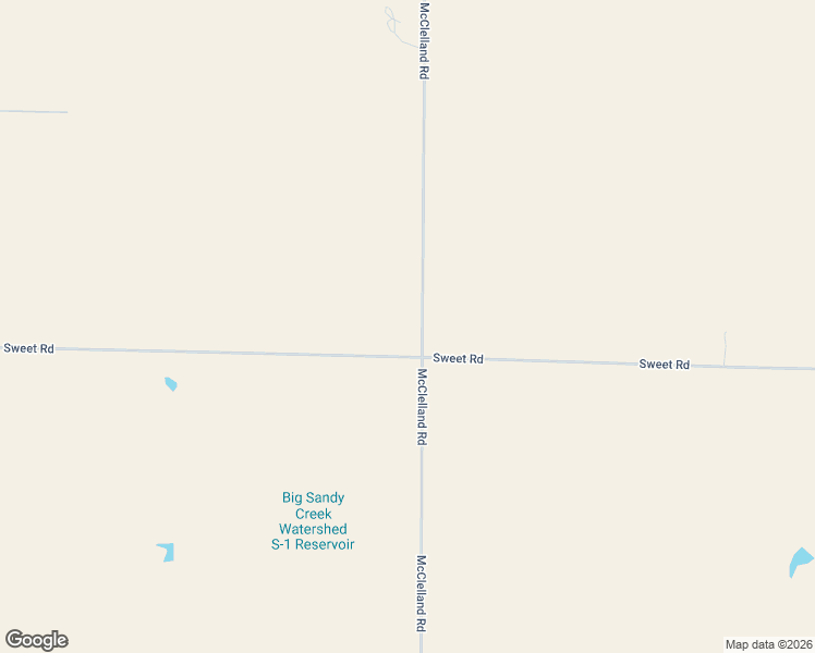 map of restaurants, bars, coffee shops, grocery stores, and more near McClelland Road in Calhan