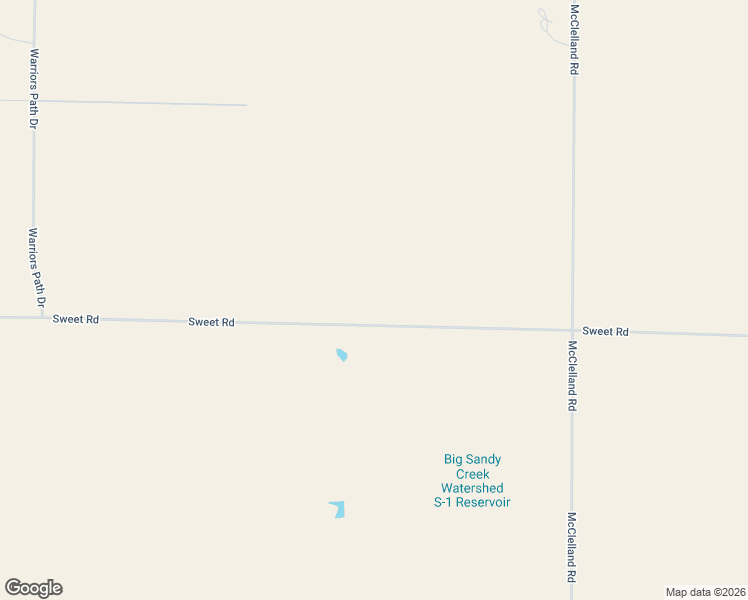 map of restaurants, bars, coffee shops, grocery stores, and more near 22304-22798 Sweet Road in Calhan