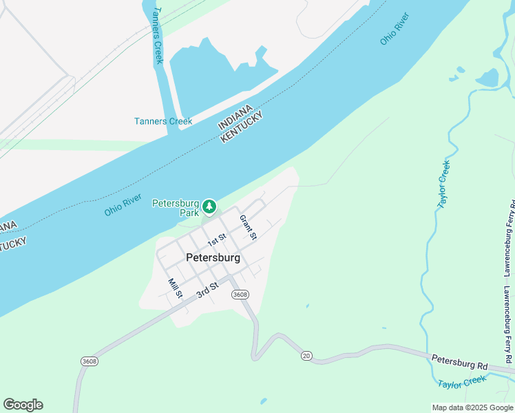 map of restaurants, bars, coffee shops, grocery stores, and more near 2901 2nd Street in Petersburg