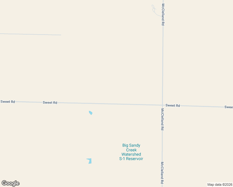 map of restaurants, bars, coffee shops, grocery stores, and more near 16380 McClelland Road in Calhan