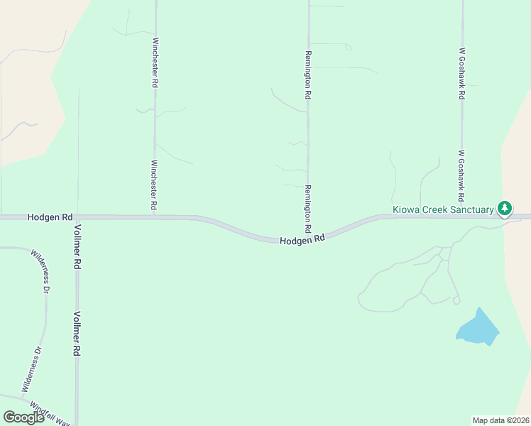 map of restaurants, bars, coffee shops, grocery stores, and more near 16590 Remington Road in Colorado Springs