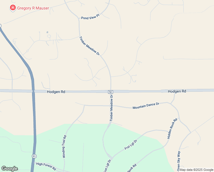 map of restaurants, bars, coffee shops, grocery stores, and more near 16362 Timber Meadow Drive in Colorado Springs