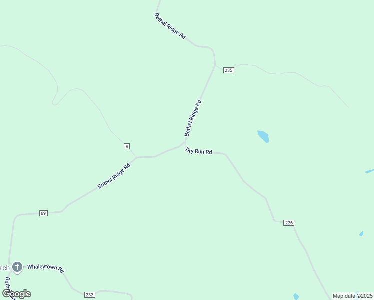 map of restaurants, bars, coffee shops, grocery stores, and more near Dry Run Road in Jackson