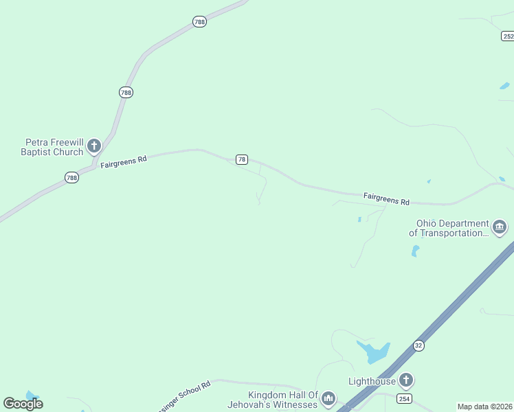 map of restaurants, bars, coffee shops, grocery stores, and more near 601 Fairgreens Road in Jackson