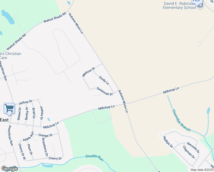 map of restaurants, bars, coffee shops, grocery stores, and more near 184 Emily Lane in Magnolia