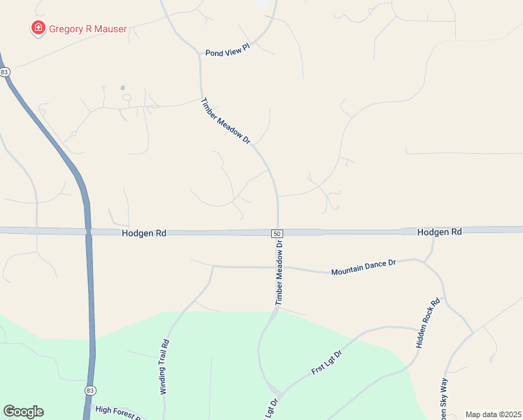 map of restaurants, bars, coffee shops, grocery stores, and more near 16362 Timber Meadow Drive in Colorado Springs