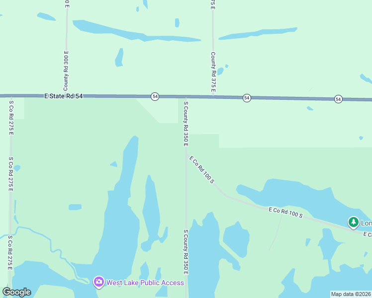 map of restaurants, bars, coffee shops, grocery stores, and more near 721 South County Road 350 East in Sullivan