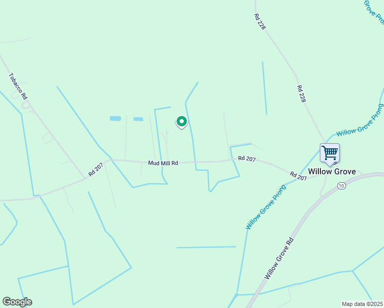 map of restaurants, bars, coffee shops, grocery stores, and more near 6085 Mud Mill Road in Kent County