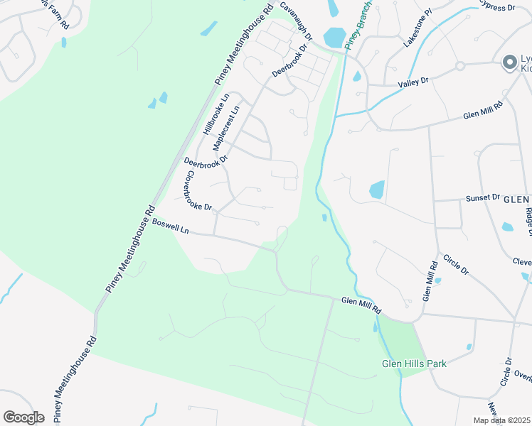 map of restaurants, bars, coffee shops, grocery stores, and more near 10604 Maplecrest Lane in Potomac